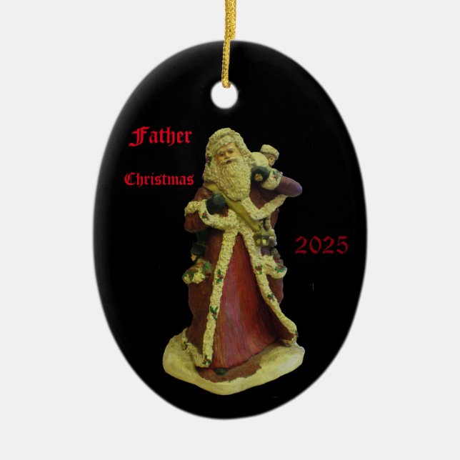 VATER CHRISTMAS 2025 KERAMIK ORNAMENT (Vorne)