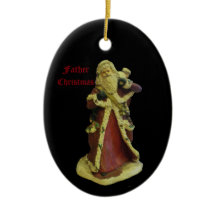 "VATER CHRISTMAS KERAMIK ORNANATION"