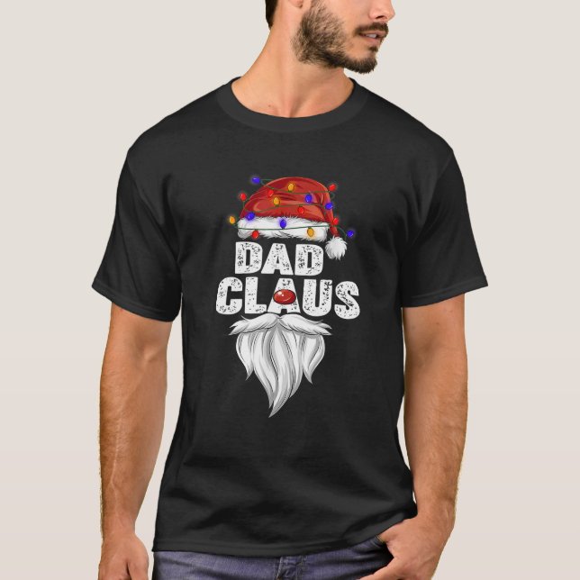 Vater Claus , Vater Claus Pajama, Familienmitglied T-Shirt (Vorderseite)