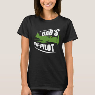 Vater Co-Pilot Vater Pilot Vater Son Daughter T-Shirt