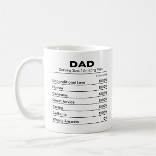 Vater Cool Bester Vater Koffein Lover Kaffeetasse