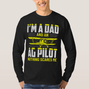 Vater Crop Duster AG Pilot-Bewerbung T-Shirt