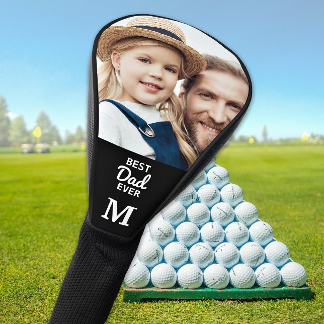 Vater Custom Foto Monogram Golfer Vathday Golf Headcover (Von Creator hochgeladen)