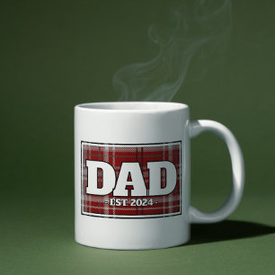 Vater Custom Kariert Tasse - Geschenke für den Vat