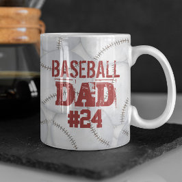 Vater Custom Personalisiert Baseball Kaffeetasse
