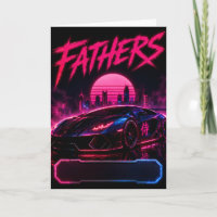 Vater Cyberpunk Auto Gruß