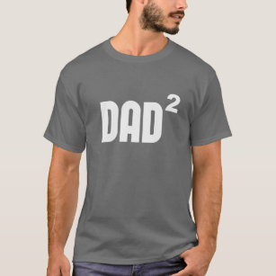 Vater Dad2 exponential quadriert T-Shirt