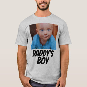 VATER DADDY CUSTOM T - SHIRT - KINDERFOTO hinzufüg