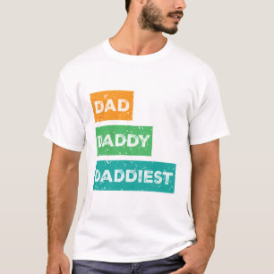 Vater Daddy Daddies Vatertagsdesign T-Shirt