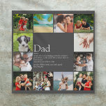 Vater Daddy Father Definition 12 Foto Grau Künstlicher Leinwanddruck<br><div class="desc">Personalisieren Sie mit 12 Lieblings-Fotos und personalisierten Texten für Ihren besonderen Vater, Papa oder Vater, um ein einzigartiges Geschenk für den Vater, Geburtstage, Weihnachten oder jeden Tag, den Sie gewollt, um zu zeigen, wie viel er für Sie bedeutet. Eine perfekte Art, ihm zu zeigen, wie phantastisch er jeden Tag ist....</div>