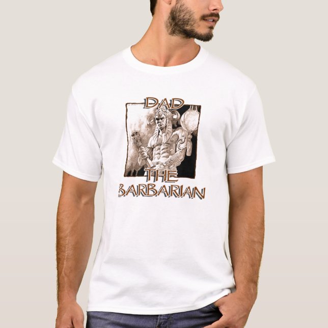 Vater, das BarbarianT-Shirt T-Shirt (Vorderseite)