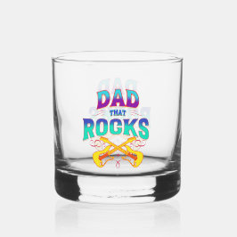 VATER, DAS ROCKT! Gitarren Whiskyglas