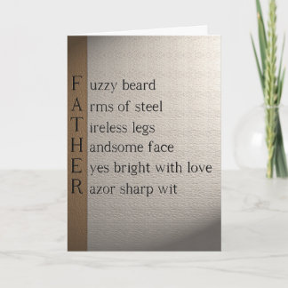 VATER DAY CARD KARTE