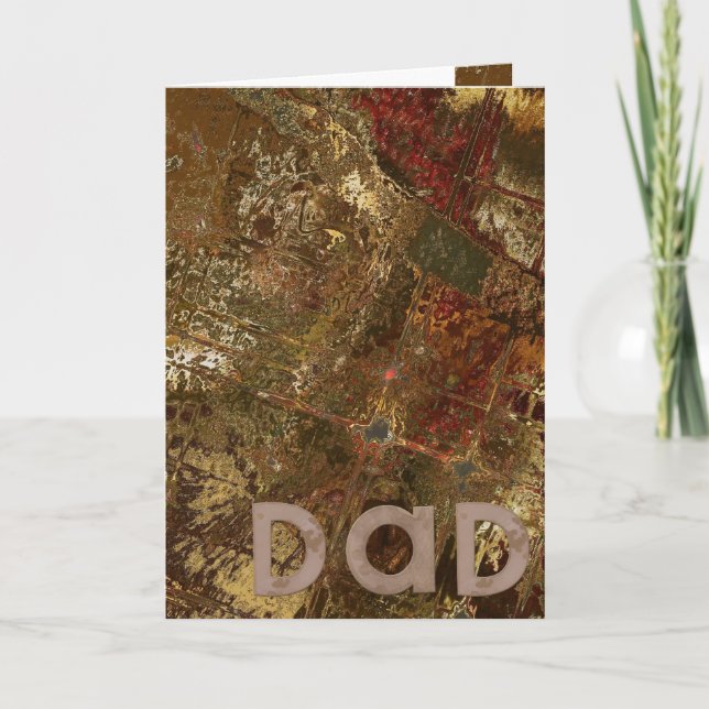 VATER DAY CARD KARTE (Vorderseite)