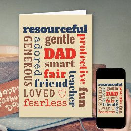 Vater Definition Best Tracks Word Cloud Typografie Karte
