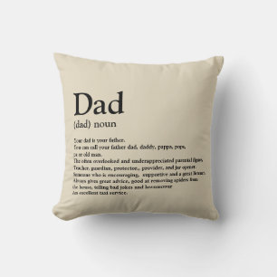Vater, Definition, Moderne, Typografie Kissen
