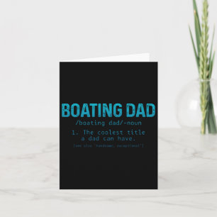 Vater Definition Pontoon Captain Boat Eigentümer Karte