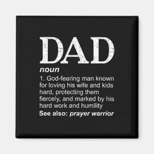 Vater Definition Vater#39;s Tag Daddy Christlicher Magnet