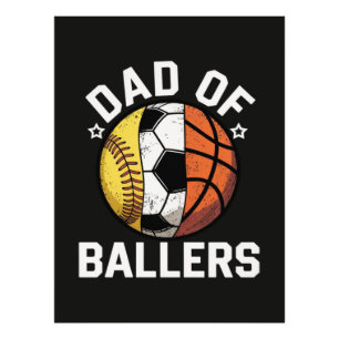 Vater der Baller Fotodruck