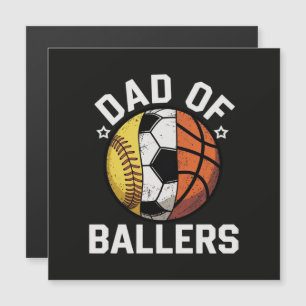 Vater der Baller Magnetkarte