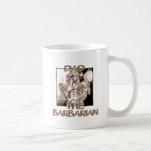 Vater der Barbaren-Tasse Tasse (Rechts)