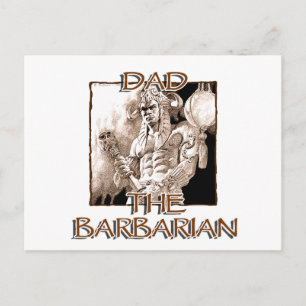 Vater der Barbarian Postcard Postkarte