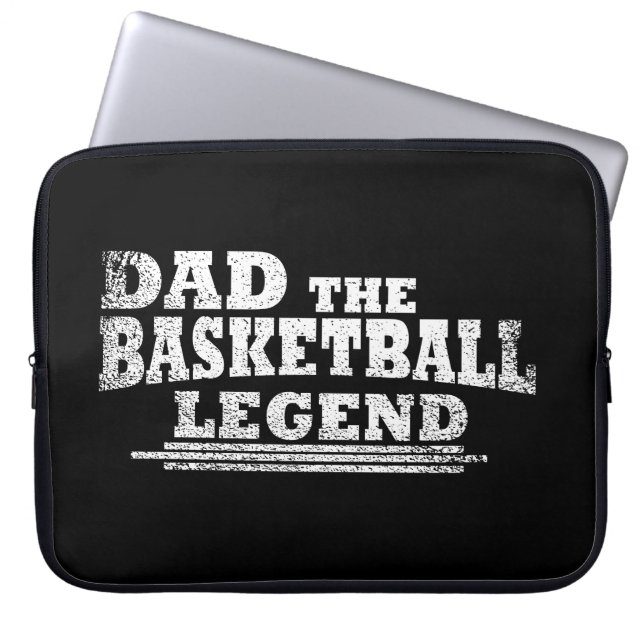 Vater der Basketballlegende Laptopschutzhülle (Vorderseite)