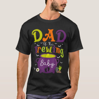 Vater der brauenden Babyhexe Baby Shower Geist T-Shirt