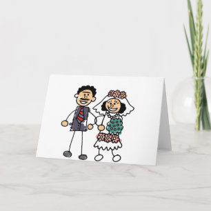 Vater der Braut am Hochzeitstag Karte