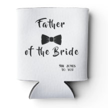 Vater der Braut - bearbeitbarer Text und Bild