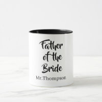 Vater der Braut Geschenk für Eltern von Brautpaare