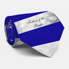 Vater der Braut Lila & Silber Krawatte