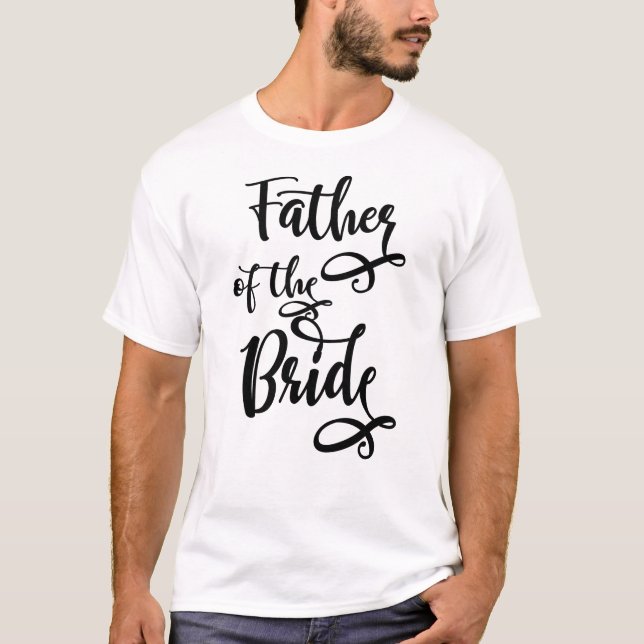 Vater der Braut T-Shirt (Vorderseite)