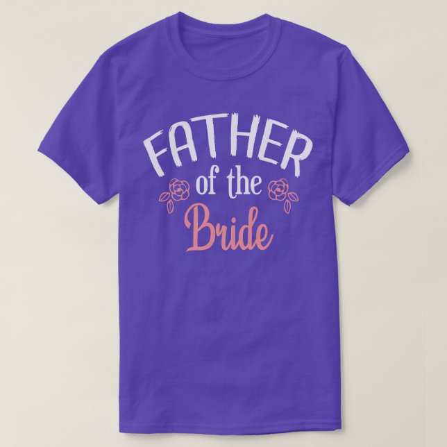 Vater der Braut T-Shirt (Design vorne)