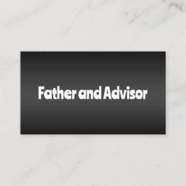 Vater der Braut Telefonnummerkarte