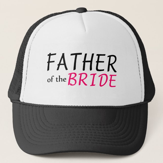 Vater der Braut Truckerkappe (Vorderseite)