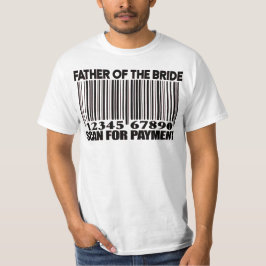 Vater der Brautwitscher auf Bezahlung T-Shirt