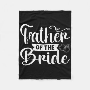 Vater der Brautwitzigen Hochzeitsszenario Fleecedecke
