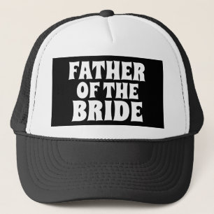 VATER DER BRIDE WEDDING GIFT BALL CAPS HATT TRUCKERKAPPE