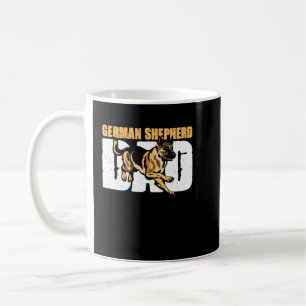 Vater der deutschen Schäferhündin Vintag Vatertag Kaffeetasse