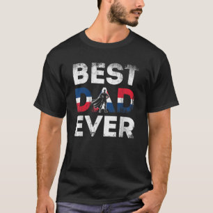 Vater der Dominikanischen Republik Pater Superhero T-Shirt