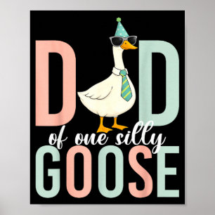 Vater der dummen Gans erste Geburtstagsfeier Famil Poster