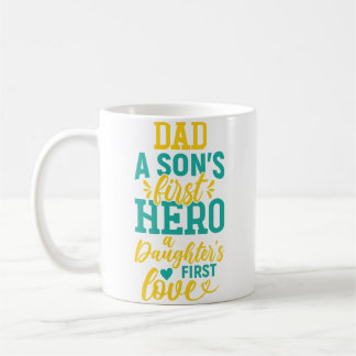 Vater - Der erste Helden eines Sohnes, die erste L Kaffeetasse