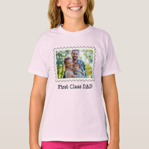 VATER der ersten Klasse Bester Vater, benutzerdefi T-Shirt