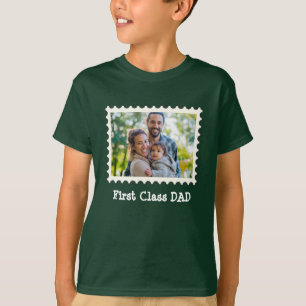VATER der ersten Klasse Bester Vater, benutzerdefi T-Shirt