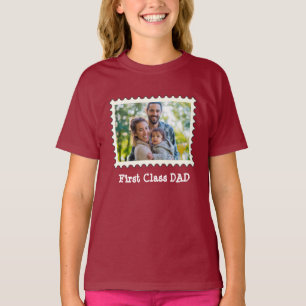 VATER der ersten Klasse Bester Vater, benutzerdefi T-Shirt