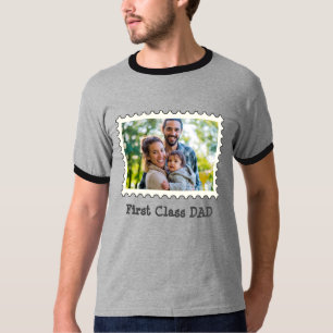 VATER der ersten Klasse Bester Vater, benutzerdefi T-Shirt