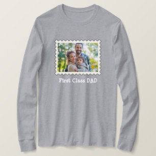 VATER der ersten Klasse Bester Vater, benutzerdefi T-Shirt