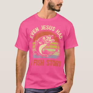 Vater der Fische, auch Jesus hatte die Fischgeschi T-Shirt