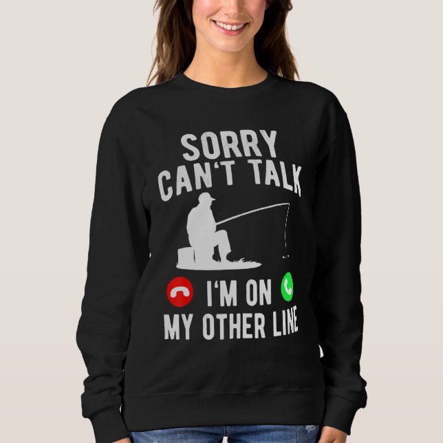 Vater der Fischerei Mens Reel Cooler Bass Fischen Sweatshirt (Vorderseite)